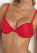 Calvin Klein Chantilly Lace Candy Apple push up bra