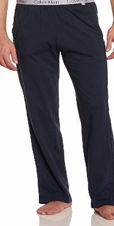 Calvin Klein CK One Cotton Stretch Jersey Lounge Pants, Navy Size: Sma