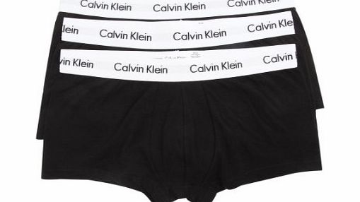 Calvin Klein Classic 3PK Trunks Black Medium
