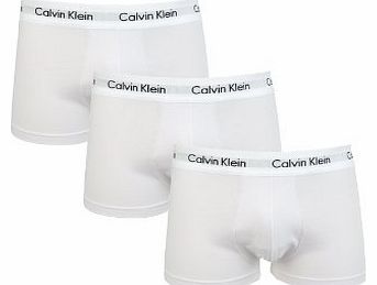Calvin Klein Classic Boxer Trunks White Medium