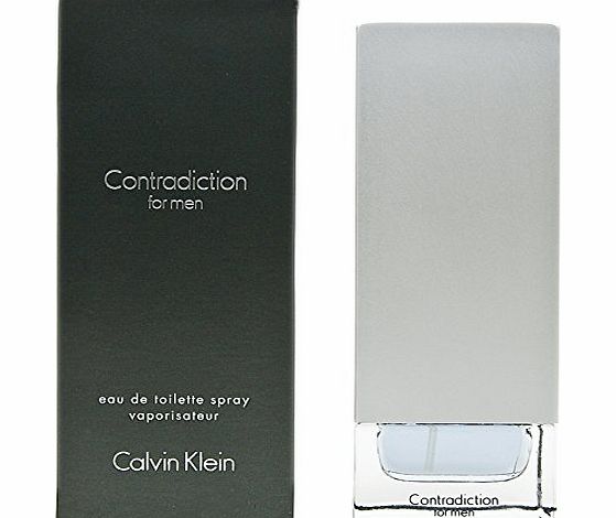 Calvin Klein Contradiction Eau de Toilette Spray for Men - 100 ml