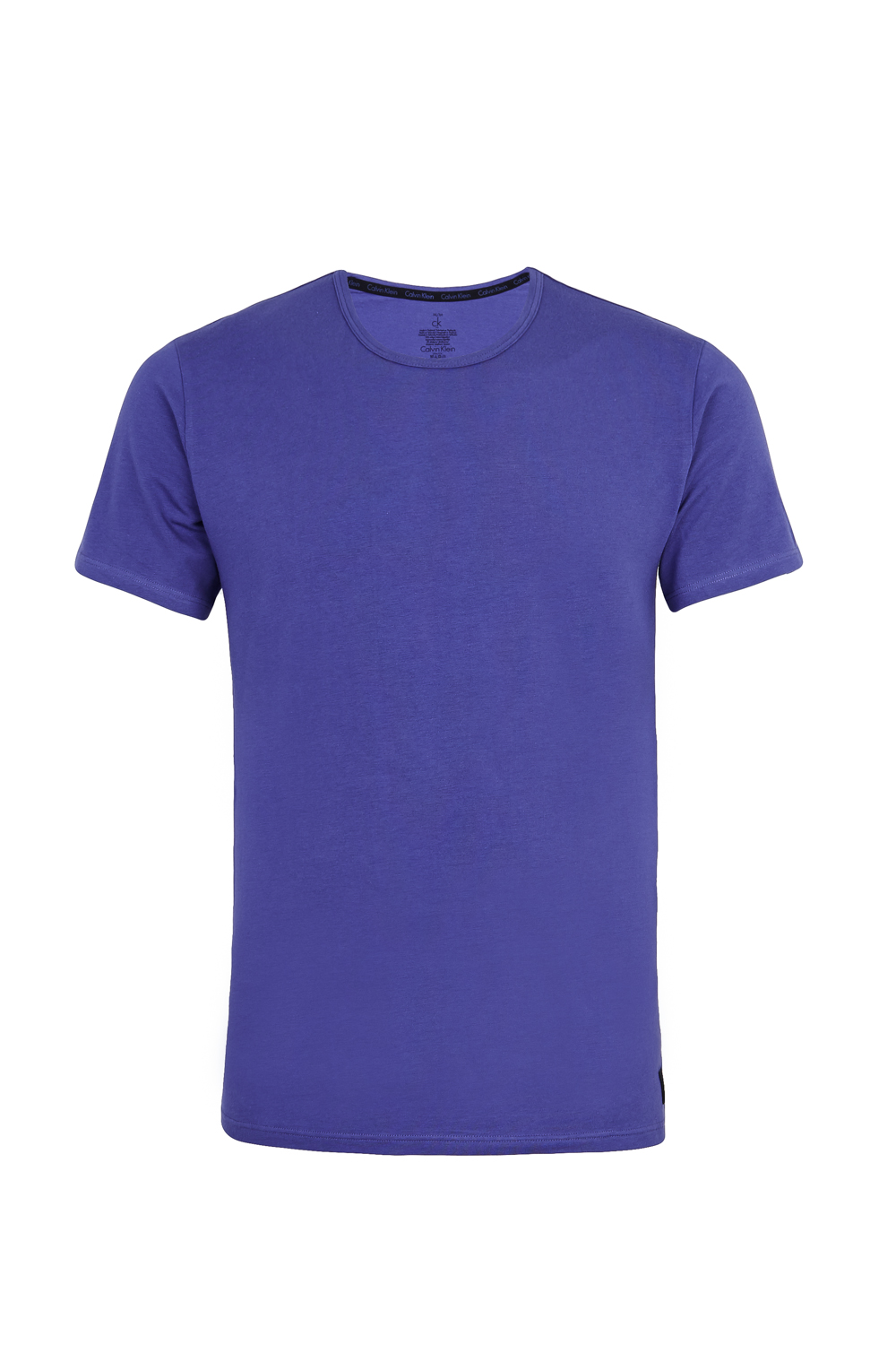 Cotton Crew Neck T-Shirt Blue