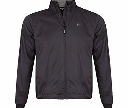 Calvin Klein Full Zip Tech Golf Jacket Black Extra Large