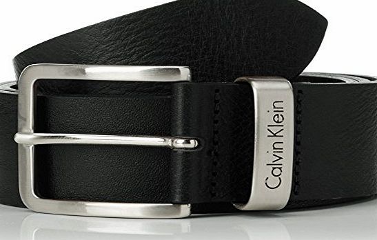 Calvin Klein Jeans Mens Belt - Black - 90 cm