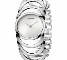 Calvin Klein Ladies Body Silver Watch