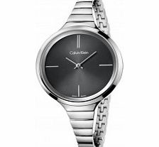 Calvin Klein Ladies Lively Black Silver Watch
