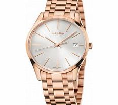 Calvin Klein Ladies Time Rose Gold PVD Watch