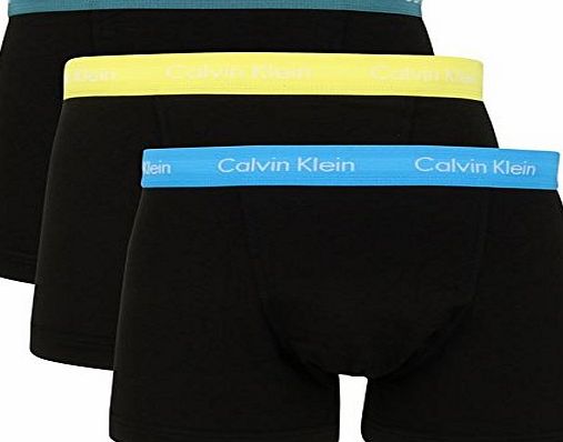 Calvin Klein Mens 3 Pack Tip Waistband Boxers Underwear Clothing Accessories Black L