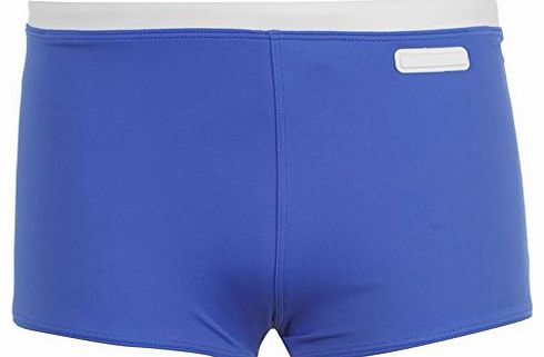 Mens Boxer Short Swimming Stretchy Trunks Swim Pants Brand New Blue M