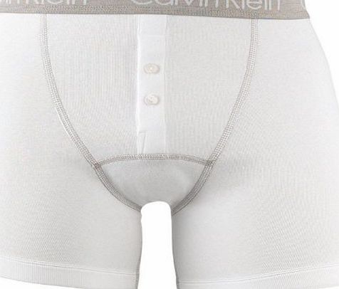 Calvin Klein Mens Calvin Klein Boxers White Guys Gents (S To Fit 30`` Waist (76cm))