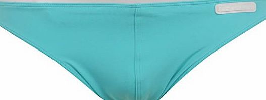 Calvin Klein Mens Solid Hip Brief Swimming Trunks Swim Pants Brand New Blue S