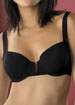 Pure Glamour smooth cup padded underwired bra