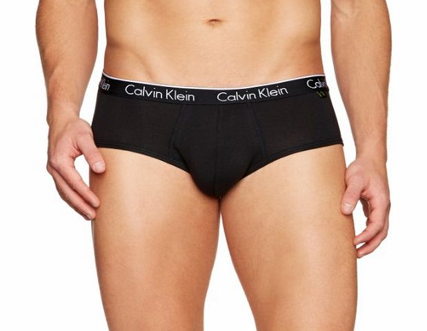 Calvin Klein Underwear Mens CK ONE COTTON Plain Knickers, Black, Small