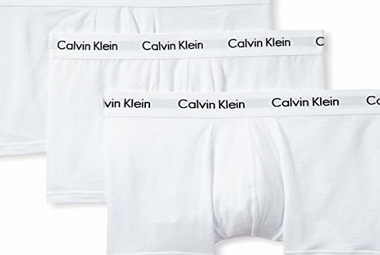 Calvin Klein Underwear Mens COTTON STRETCH Boxer Shorts, White, X-Large
