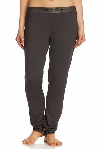 Calvin Klein Underwear Womens DUAL TONE Pyjama Bottoms, Grey (Black/Shadow Gr), UK 10 (Manufacturer Size:Medium)