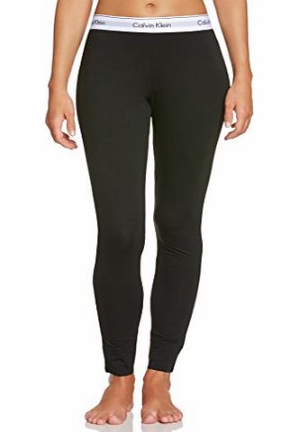 Calvin Klein Underwear Womens MODERN COTTON Plain Pyjama Bottoms, Black (Black), UK 10 (Manufacturer Size:Medium)