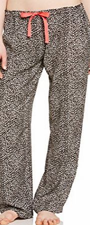 Calvin Klein underwear Womens Pyjama Bottoms - Beige - Beige (PRIMAL LEOPARD LD3) - 14