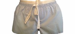 Calvin Klein womens PJ Shorts in Repitition Dots/Minimal Blue (X Small)