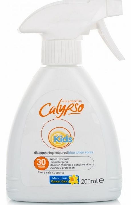 Calypso Kids Disappearing Colour Spray SPF30