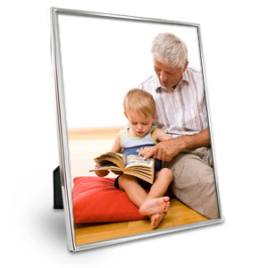 Silver Plated 8 x 10 Photo Frame