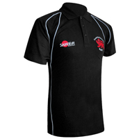 University Rugby Team Polo Shirt.