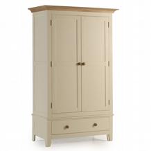 Painted Wardrobe with Drawer