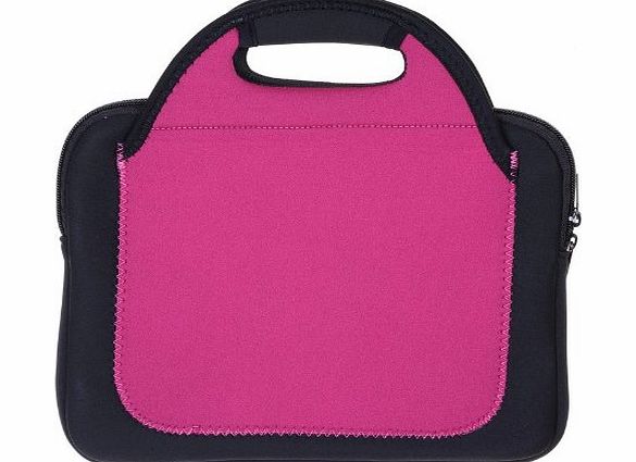 camerainn 10.1`` Fashion Pink Neoprene Notebook Laptop Sleeve Case Bag For 10.1 inch ASUS Eee Pc1015CX