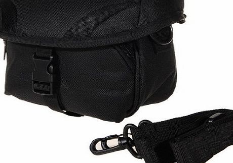 Black DV Camcorder Bag case with Shoulder Strap for Canon JVC Panasonic Samsung Sony Toshiba Hitachi Kodak DV / Cameracorder