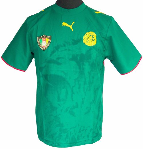 Cameroon Puma 06-07 Cameroon home