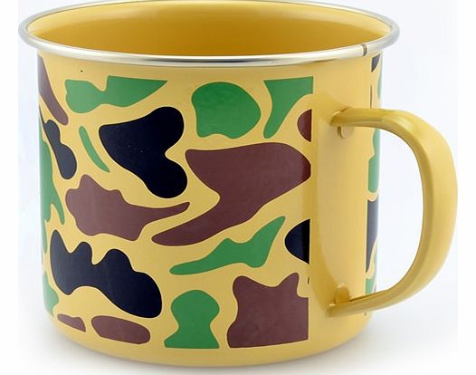 Camo Enamel Mug