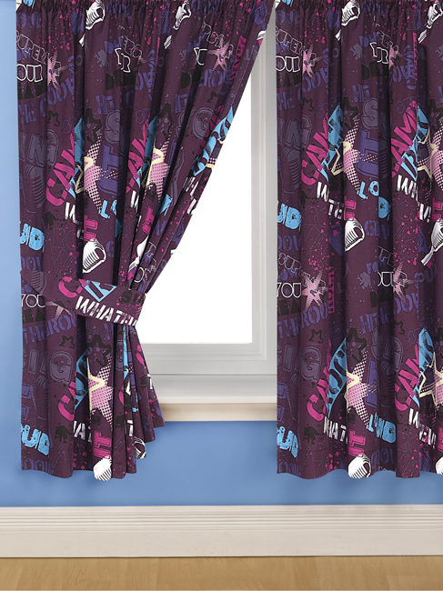 Rock Stars Curtains 54 Drop - Great Low Price