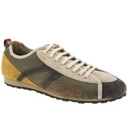 Male Asia Suede Upper in Brown and Grey