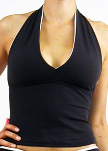 Yoga & Pilates halter neck vest top