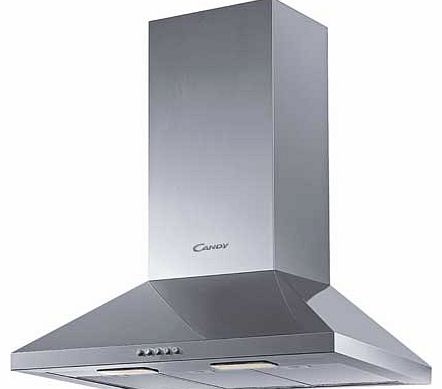 Candy CCE161X 60cm Chimney Cooker Hood -