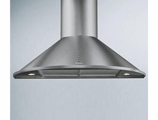 Candy CRD93X Curved 90cm Chimney Hood Stainless