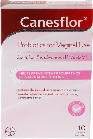 Canesten, 2102[^]0106491 Canesflor Probiotic Caps 10s
