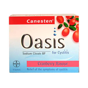 canesten Oasis For Cystitis - Cranberry Flavour