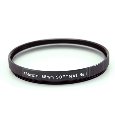 Canon 58mm Softmat 1 Soft Focus Filter