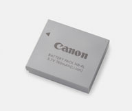 Canon Battery Pack NB-4L Lithium ion Battery