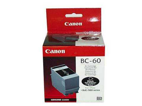 Canon BC-60 OEM Mono Black Inkjet Cartridge