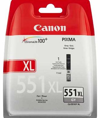 Canon CLl-551XL Grey Ink Cartridge