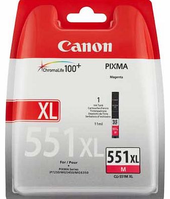 Canon CLl-551XL Magenta Ink Cartridge