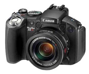 Digital Compact Camera - PowerShot S5 IS - UK Stock