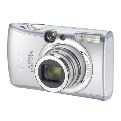 Digital IXUS 970 IS Silver Compact Camera