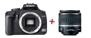 canon Digital SLR Camera Kit - EOS 400D with EF-S 18-55 f/3.5-5.6 II Lens - UK Stock - SPECIAL PRICE
