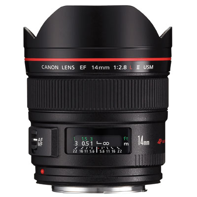 Canon EF 14mm 2.8 L II USM Lens