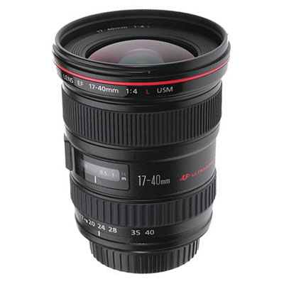 EF 17-40mm f4 L USM Lens