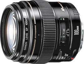 CANON EF Fixed Focal Length Lens - 100mm f/2.0 USM