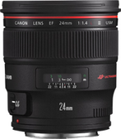 Canon EF24mm f/1.4 L II USM includes Lens Cap
