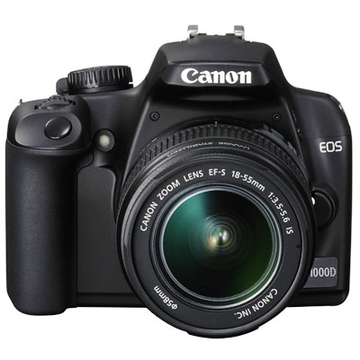 Canon EOS 1000D Digital SLR with 18-55mm IS Lens